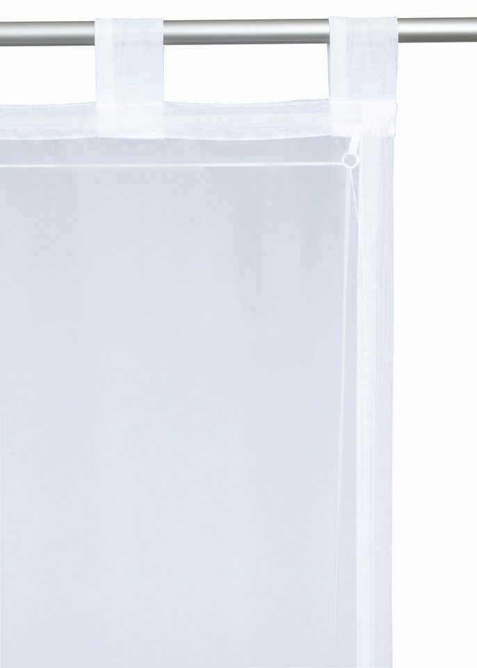 OTTO home Raffrollo Idaho, mit Schlaufen, Transparent, Voile, Polyester – Bild 4 von 5