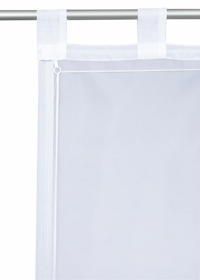 OTTO home Raffrollo Idaho, mit Schlaufen, Transparent, Voile, Polyester – Bild 5 von 5
