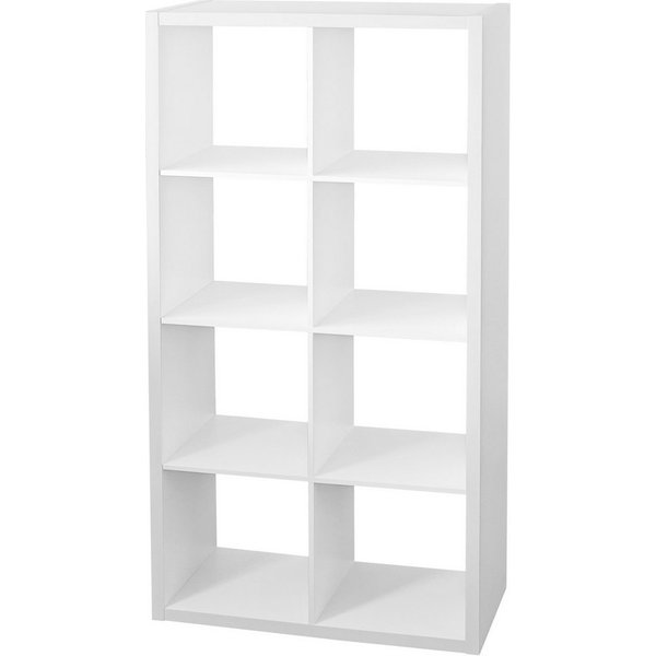 OTTO home Raumteilerregal IZOLA, Raumteiler, Aktenregal, Würfelregal, mit 8 Fächern, quer und hochkant stellbar, (B/T/H) 76x37x147 cm