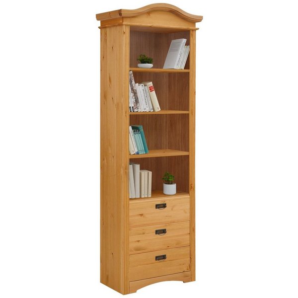 OTTO home Regal Konrad, aus Massivholz, für Kinderzimmer, mit Metallgriffen, Made in Europa