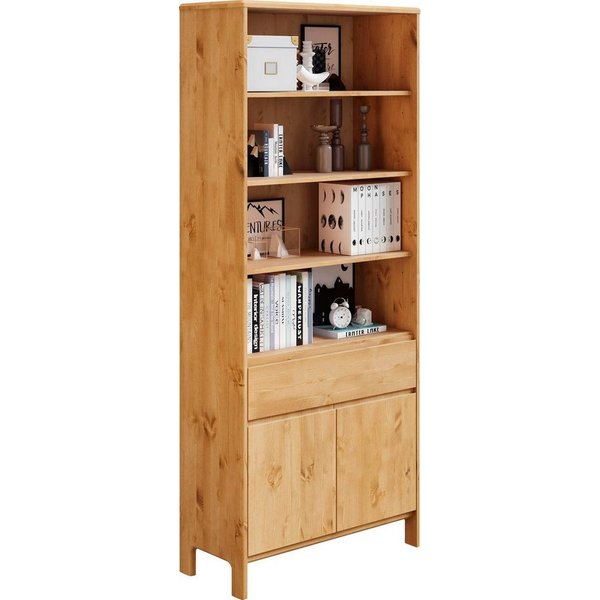 OTTO home Regal Luven, Breite 82 cm, Massivholz