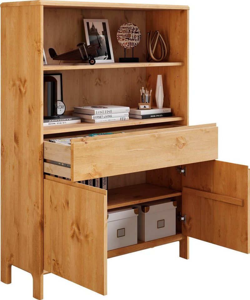 OTTO home Regal Luven, zertifiziertes Massivholz, Breite 98 cm – Bild 4 von 5