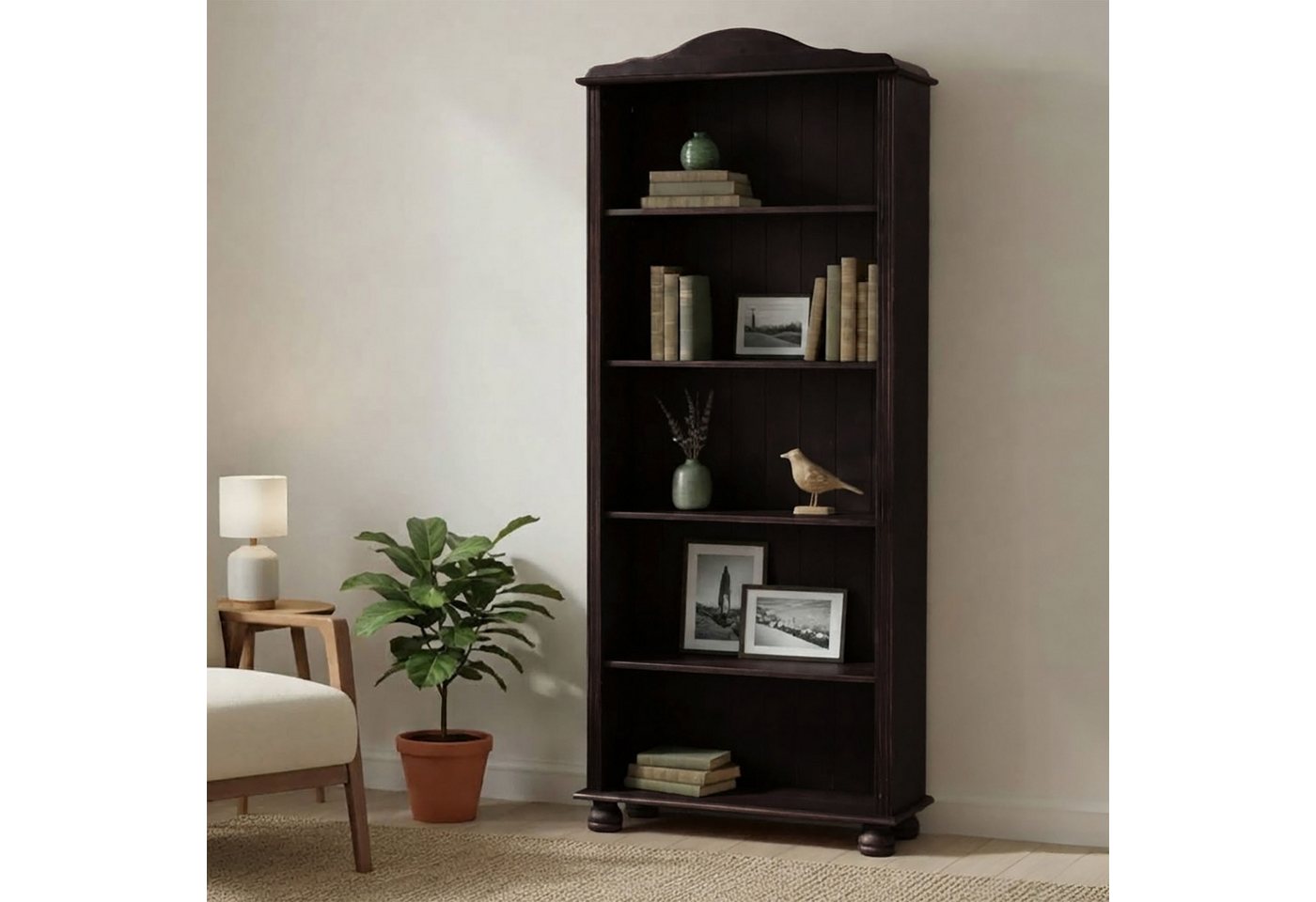 OTTO home Regal Mette, aus massivem Kiefernholz, in unterschiedlichen Größen und Farben – Bild 5 von 5