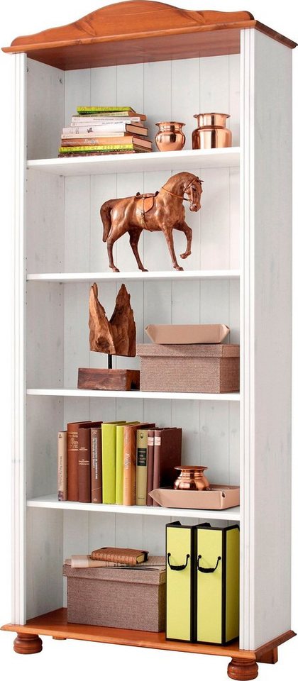 OTTO home Regal Mette, aus massivem Kiefernholz, in unterschiedlichen Größen und Farben – Bild 5 von 5