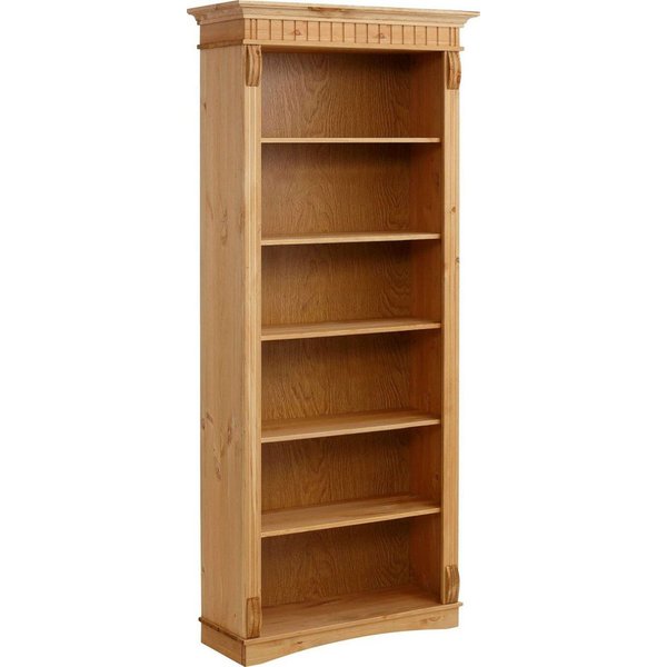 OTTO home Regal Teresa, Standregal, Bücherregal, aus massiver Kiefer, Breite 86 cm, Höhe 193 cm, FSC®