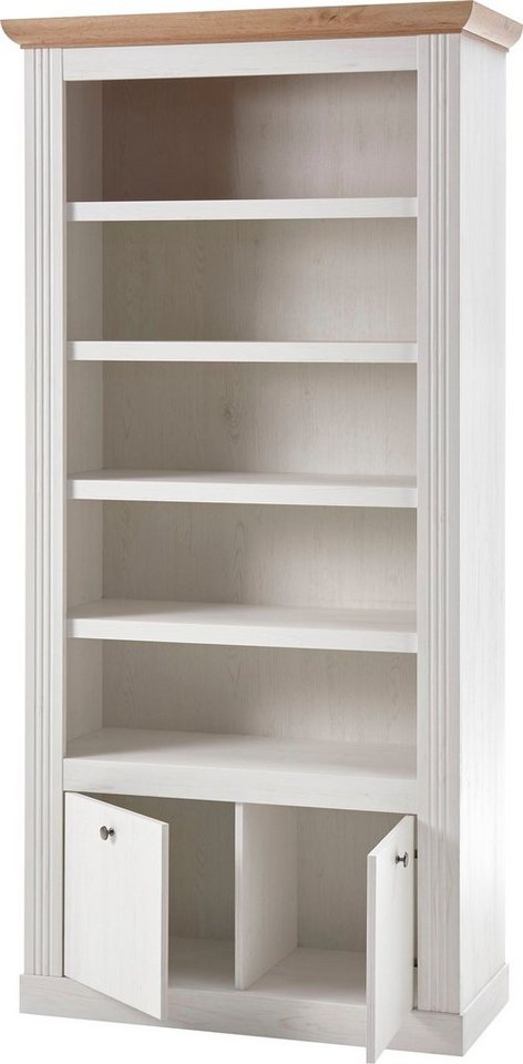 OTTO home Regal Westminster, Garderobenschrank, Wohnzimmerschrank, Mehrzweckschrank, Schrank, Metallgriffe, vielseitig einsetzbar, in 2 Farben erhältlich – Bild 4 von 5