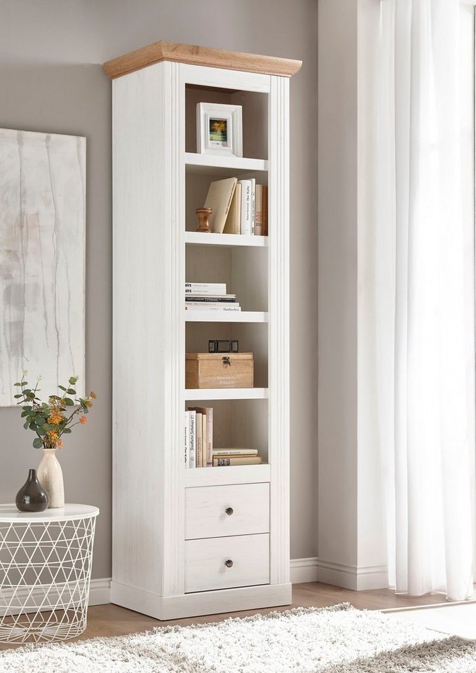 OTTO home Regal Westminster, Garderobenschrank, Wohnzimmerschrank, Mehrzweckschrank, Schrank, Metallgriffe, vielseitig einsetzbar, in 2 Farben erhältlich – Bild 2 von 5