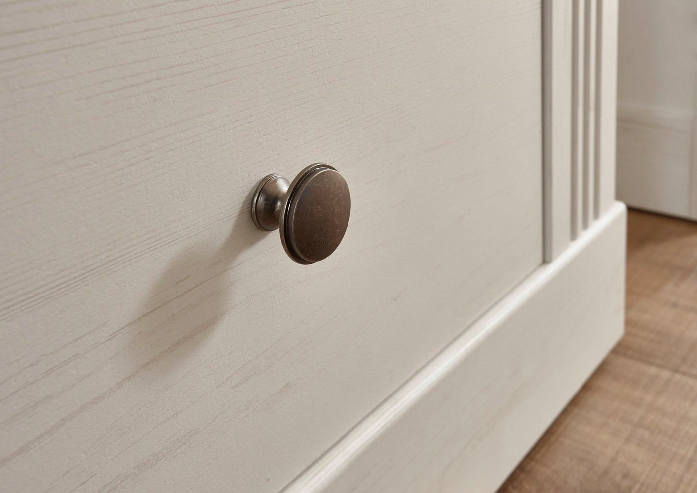 OTTO home Regal Westminster, Garderobenschrank, Wohnzimmerschrank, Mehrzweckschrank, Schrank, Metallgriffe, vielseitig einsetzbar, in 2 Farben erhältlich – Bild 5 von 5