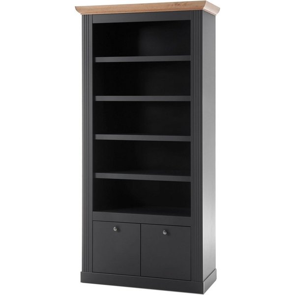 OTTO home Regal Westminster, Garderobenschrank, Wohnzimmerschrank, Mehrzweckschrank, Schrank, Metallgriffe, vielseitig einsetzbar, in 2 Farben erhältlich
