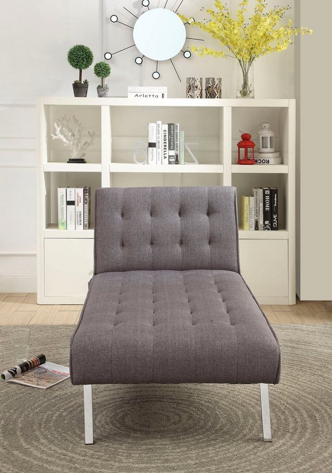 OTTO home Relaxliege Pierre, mit Relax- und Schlaffunktion, mit Wellenunterfederung – Bild 4 von 5
