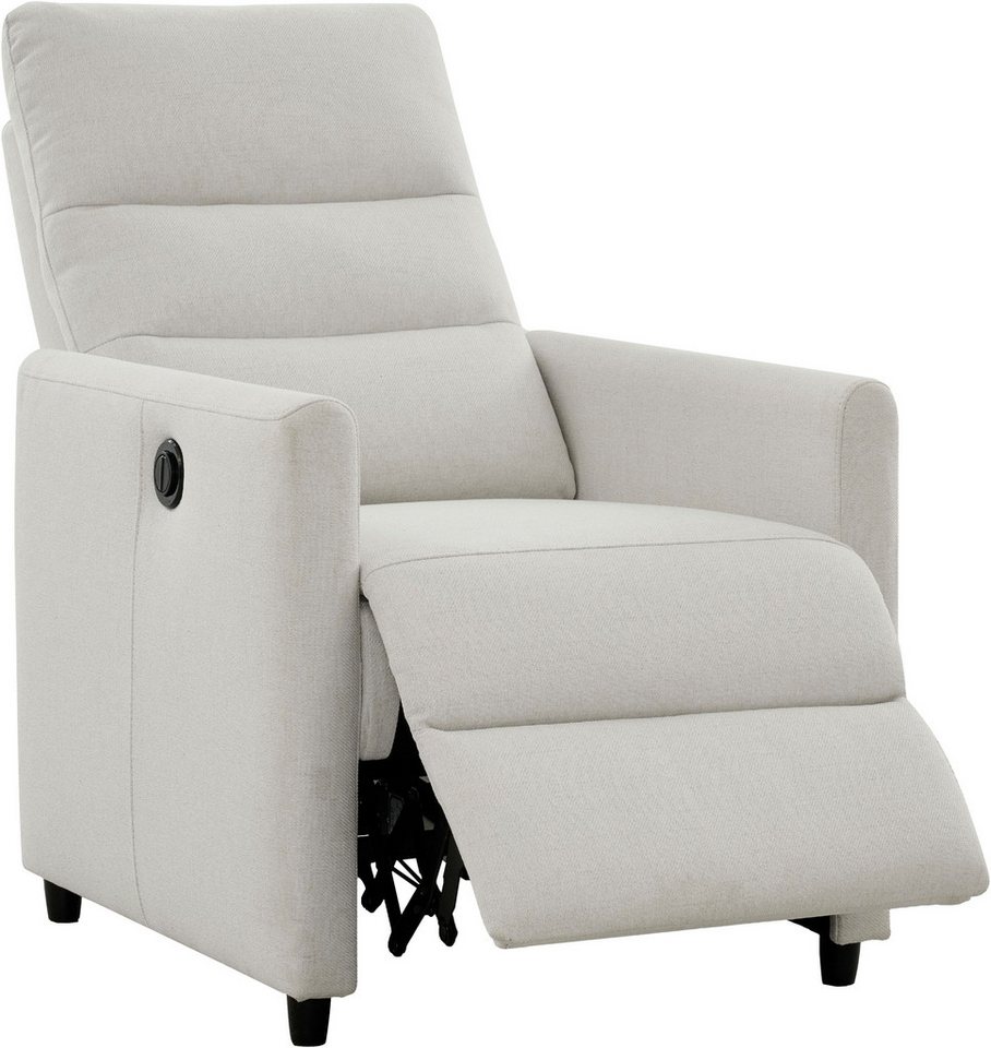 OTTO home Relaxsessel ANNICA, TV-Sessel mit elektrischer Relax- und Liegefunktion, Federkern-Polsterung, pflegeleichter Webstoff – Bild 5 von 5