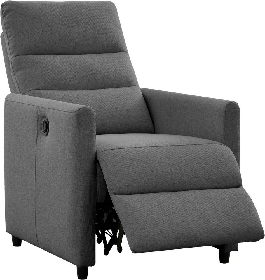 OTTO home Relaxsessel ANNICA, TV-Sessel mit elektrischer Relax- und Liegefunktion, Federkern-Polsterung, pflegeleichter Webstoff – Bild 5 von 5