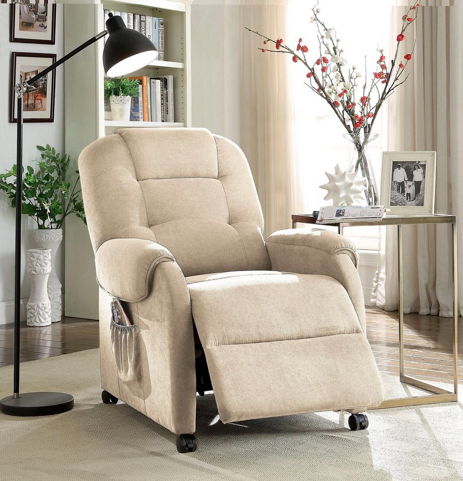 OTTO home Relaxsessel Tobi, B: 76cm, Mobilitätssessel, mit Relaxfunktion, Federkern & Aufbewahrungstasche – Bild 2 von 5