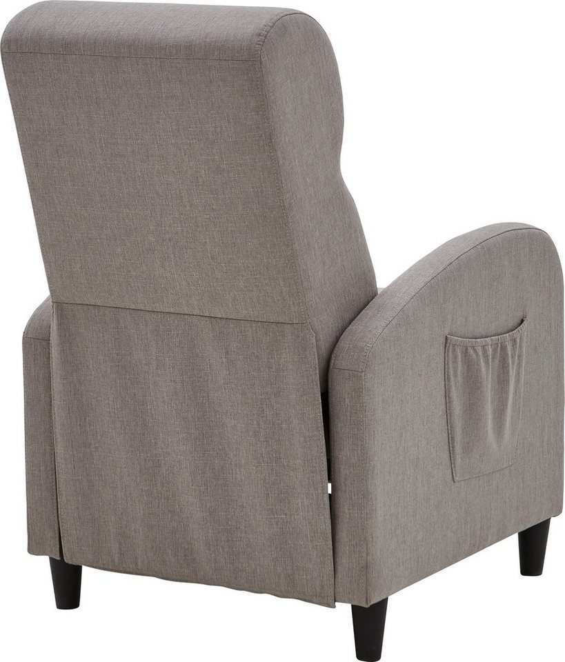 OTTO home Relaxsessel Tom, mit Relaxfunktion, inklusive seitlicher Tasche, TV-Sessel mit Funktion – Bild 5 von 5