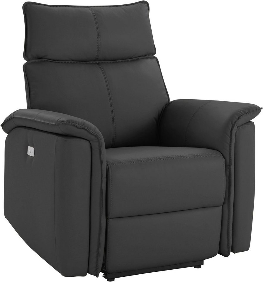OTTO home Relaxsessel Zola, TV-Sessel mit Schlaffunktion, Sessel für Wohnzimmer mit, elektrischer Relaxfunktion und USB-Steckeranschluss, Breite 87 cm – Bild 2 von 5
