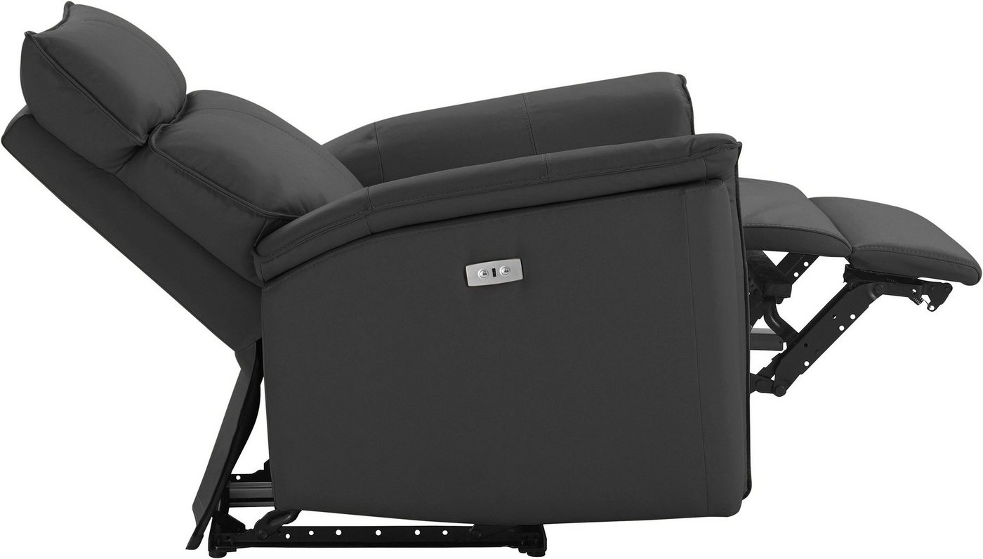 OTTO home Relaxsessel Zola, TV-Sessel mit Schlaffunktion, Sessel für Wohnzimmer mit, elektrischer Relaxfunktion und USB-Steckeranschluss, Breite 87 cm – Bild 3 von 5