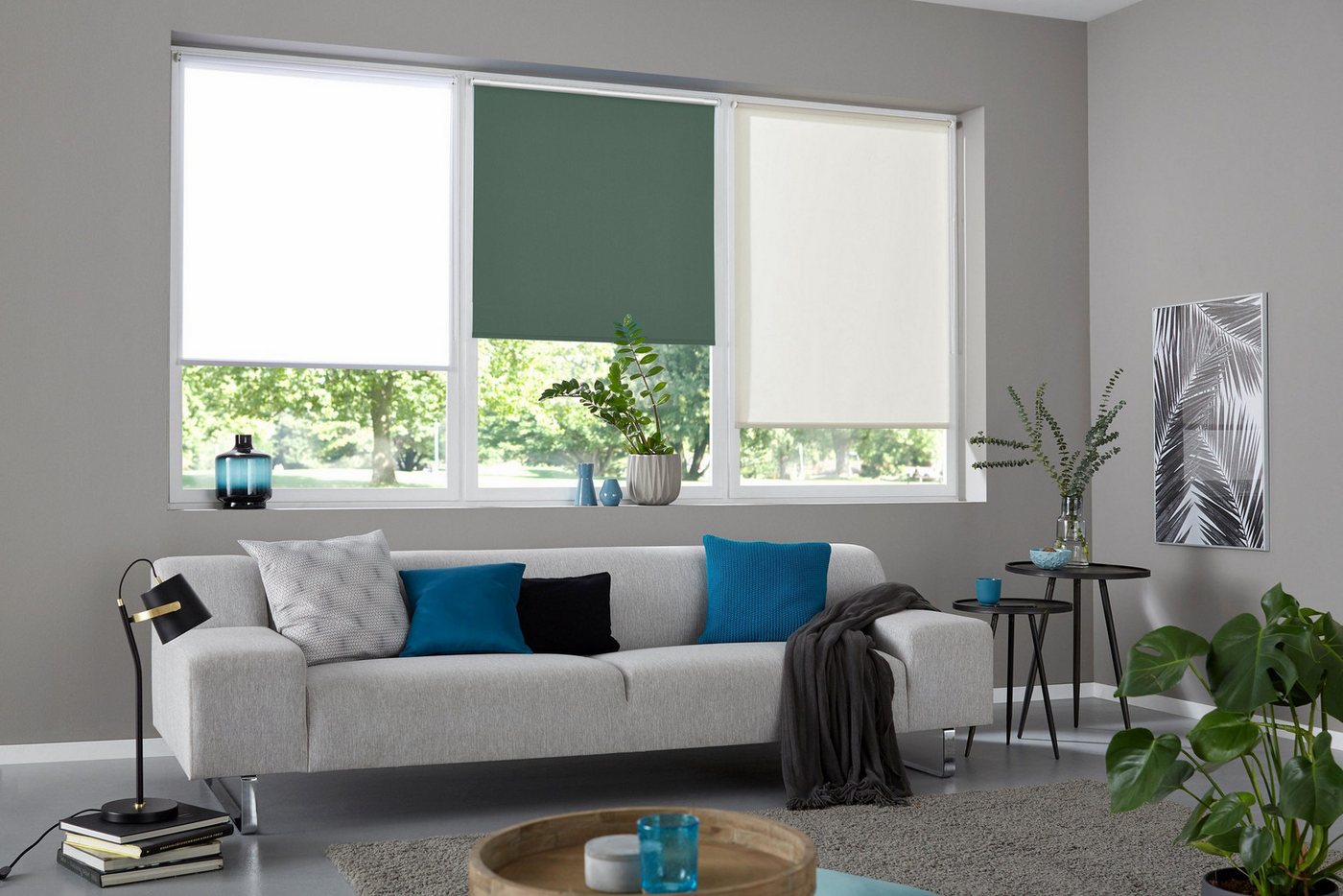 Rollo THEMSE, ohne Bohren, abdunkelnd, freihängend, OTTO home, abdunkelnd, ohne Bohren, freihängend, Klemmfix, Bestseller, Rollo Fenster, Seitenzugrollo, Verdun – Bild 3 von 5