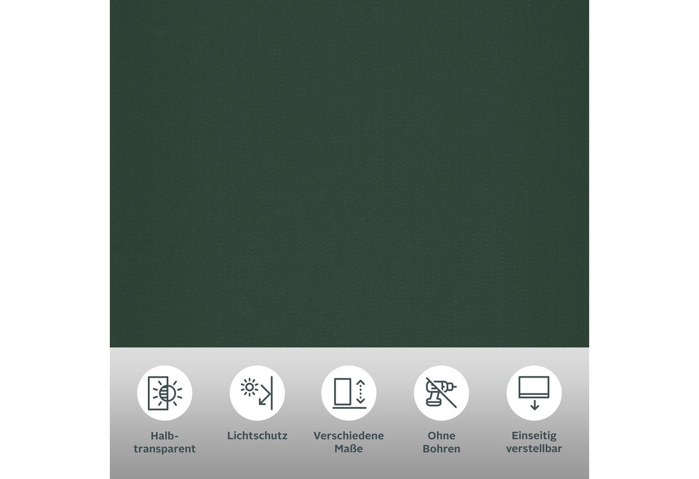 Rollo Themse-Uni, ohne Bohren, Lichtschutz, Klemmfix, OTTO home, Lichtschutz, ohne Bohren, freihängend, Klemmfix, Bestseller, Rollo Fenster, Seitenzugrollo, Son – Bild 2 von 5