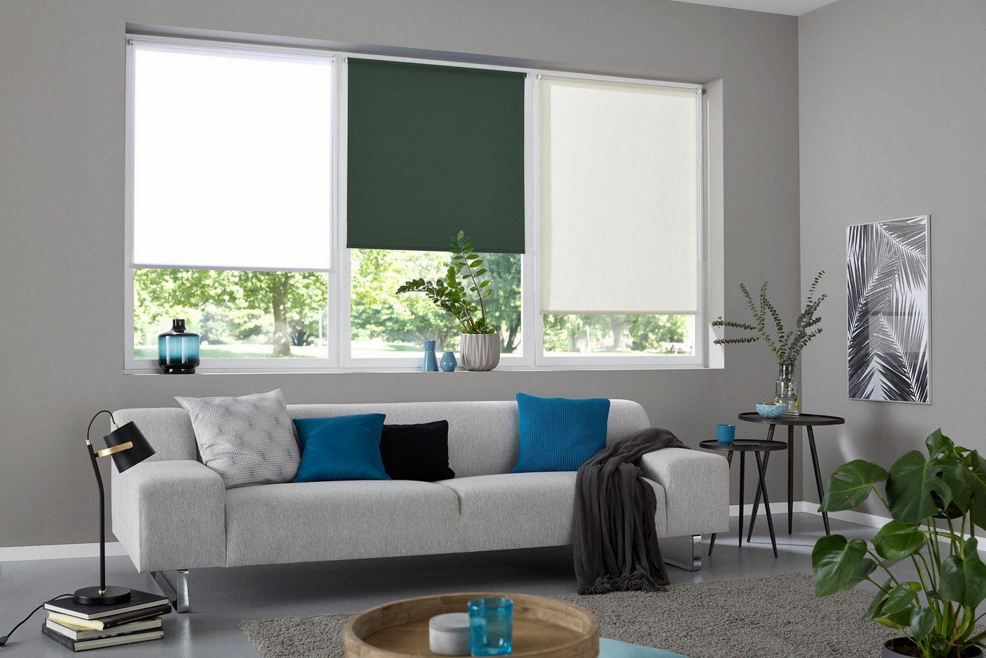 Rollo Themse-Uni, ohne Bohren, Lichtschutz, Klemmfix, OTTO home, Lichtschutz, ohne Bohren, freihängend, Klemmfix, Bestseller, Rollo Fenster, Seitenzugrollo, Son – Bild 4 von 5
