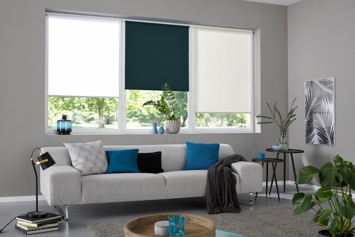 Rollo Themse-Uni, ohne Bohren, Lichtschutz, Klemmfix, OTTO home, Lichtschutz, ohne Bohren, freihängend, Klemmfix, Bestseller, Rollo Fenster, Seitenzugrollo, Son – Bild 4 von 5