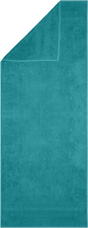 OTTO home Saunatuch Regona, 80x200cm, flauschig und weich, 100% Baumwolle, 500 gr/m², Frottier (Set, 2-St), Premium Handtücher mit Bordüre, Handtuch-Set, 5 Jahr – Bild 3 von 5