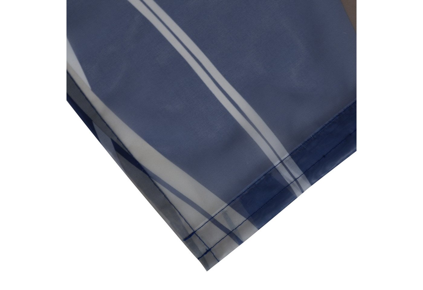 OTTO home Schiebegardine Dimona, Klettschiene, transparent, 2er-Set, Wellen (2 St), transparent, Polyester, 2-er Set, Fertiggardine, mit Befestigungszubehör, We – Bild 5 von 5