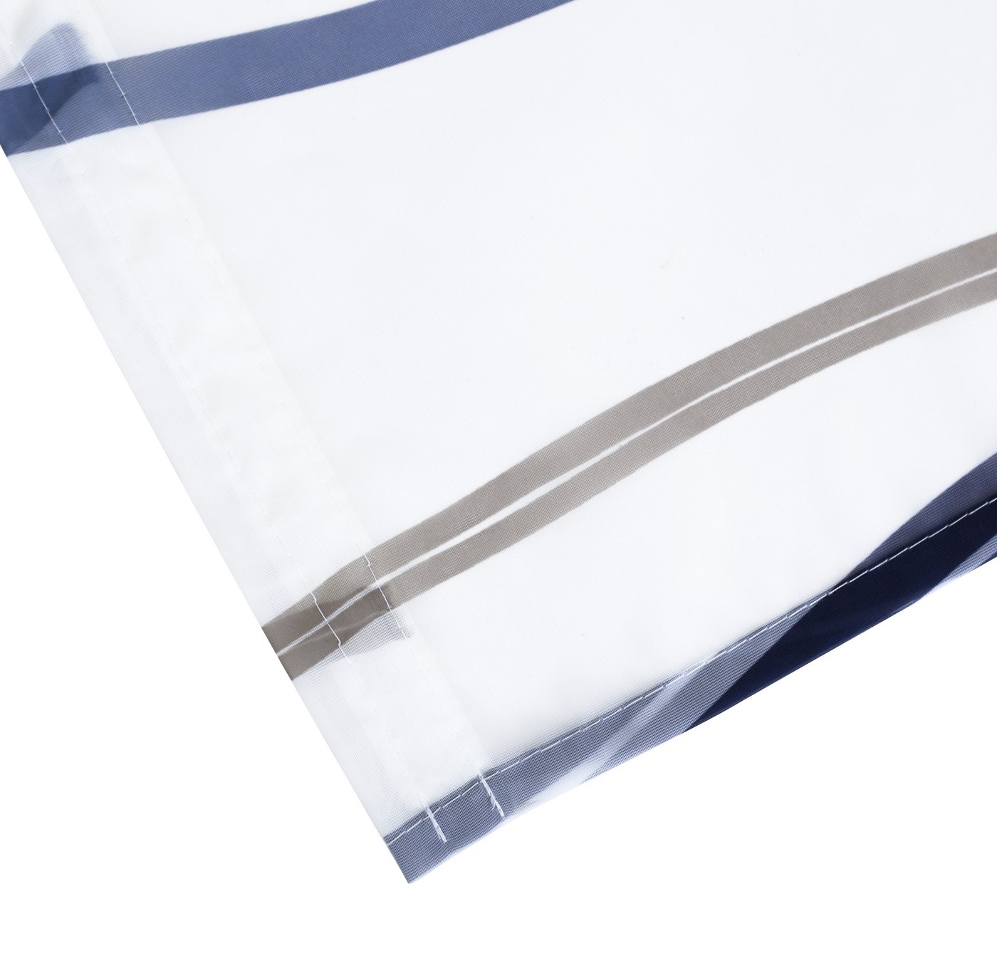 OTTO home Schiebegardine Dimona, Klettschiene, transparent, 2er-Set, Wellen (2 St), transparent, Polyester, 2-er Set, Fertiggardine, mit Befestigungszubehör, We – Bild 5 von 5