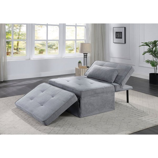 OTTO home Schlafsofa Finn, Schlafsessel, Schlafhocker, Multifunktional, wandelbar zum Loungesessel, Relaxliege und Gästebett, inkl. Kissen