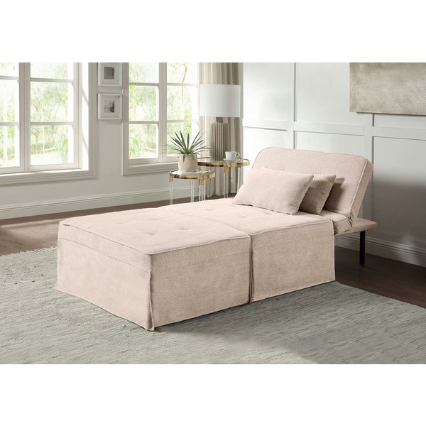 OTTO home Schlafsofa Finn, Schlafsessel, Schlafhocker, Multifunktional, wandelbar zum Loungesessel, Relaxliege und Gästebett, inkl. Kissen