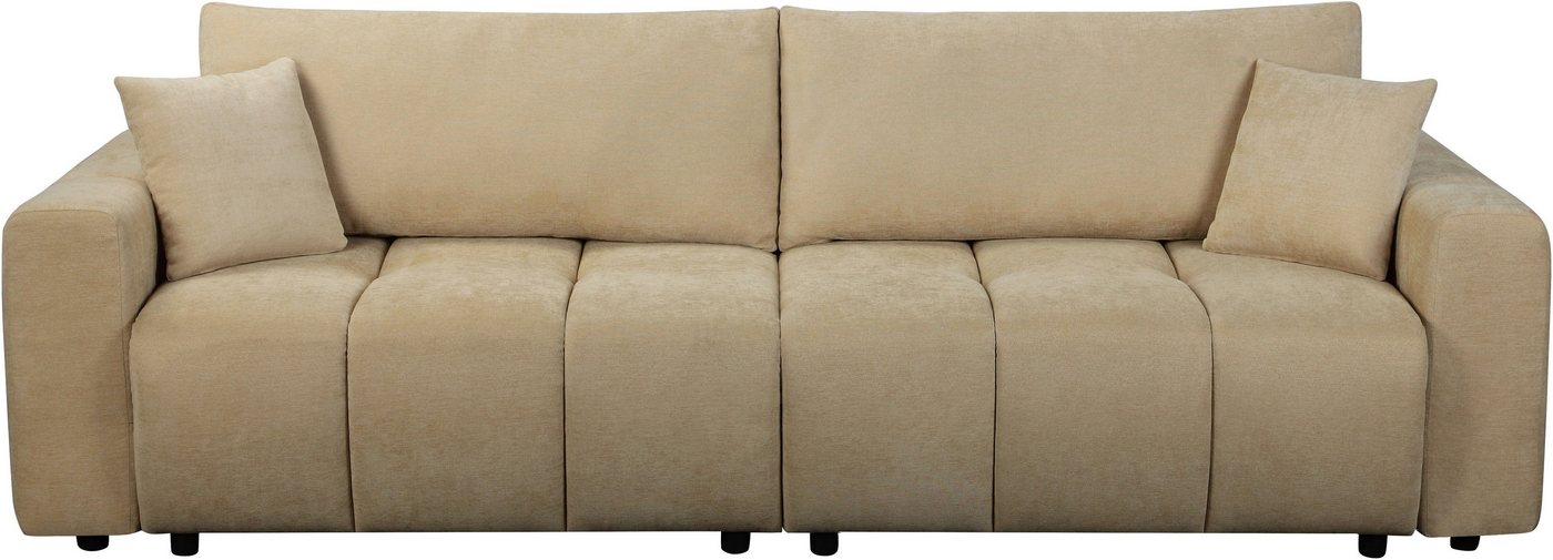 OTTO home Schlafsofa YLVAA 3-Sitzer, 239 cm - OTTO. Verlässliche Qualität., Schlaffunktion(132/198), Bettkasten, Feinstruktur-Bezug – Bild 2 von 5