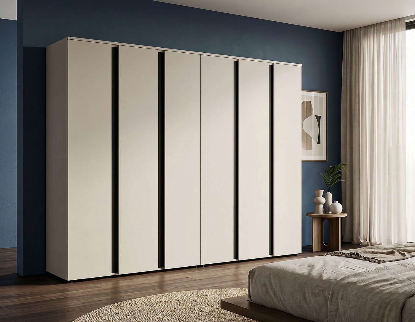 OTTO home Schrank-Set AXIS, bestehend aus 2 Schränken, in 3 Breiten, individuell stellbar, (Kleiderschrank, Schlafzimmerschrank, Universalschrank, Schrank), 2 S – Bild 2 von 5