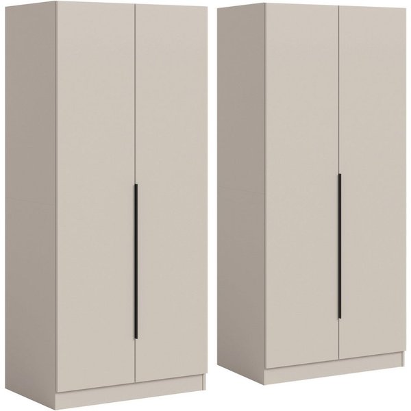 OTTO home Schrank-Set Skarde moderner Kleiderschrank Schlafzimmerschrank, (1-St., wähle deine beste Schrank Kombination), Skarde Kleiderschrank 160 cm, 2 Kleide