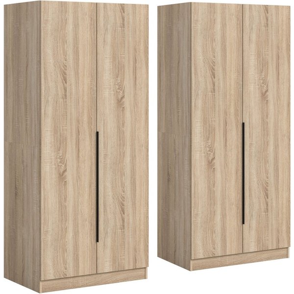 OTTO home Schrank-Set Skarde moderner Kleiderschrank Schlafzimmerschrank, (1-St., wähle deine beste Schrank Kombination), Skarde Kleiderschrank 160 cm, 2 Kleide
