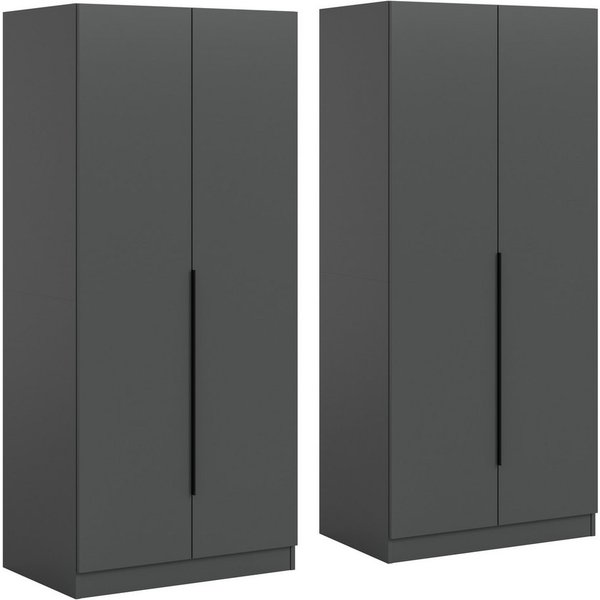OTTO home Schrank-Set Skarde moderner Kleiderschrank Schlafzimmerschrank, (1-St., wähle deine beste Schrank Kombination), Skarde Kleiderschrank 160 cm, 2 Kleide