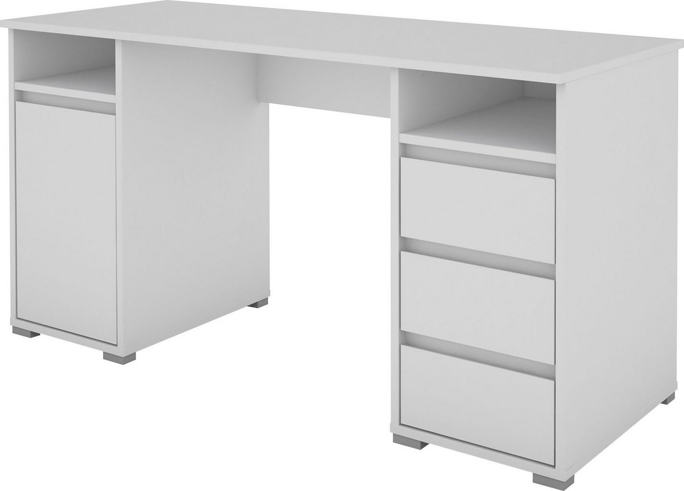 OTTO home Schreibtisch Leeds, Breite 138 cm, Computertisch mit Schubladen, im modernen Design – Bild 5 von 5
