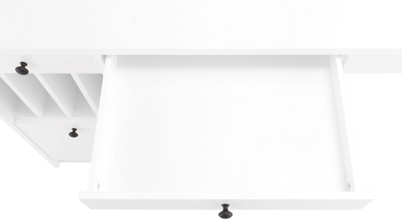 OTTO home Schreibtisch Licia, Computertisch, im Landhausstil, in 2 Breiten – Bild 5 von 5