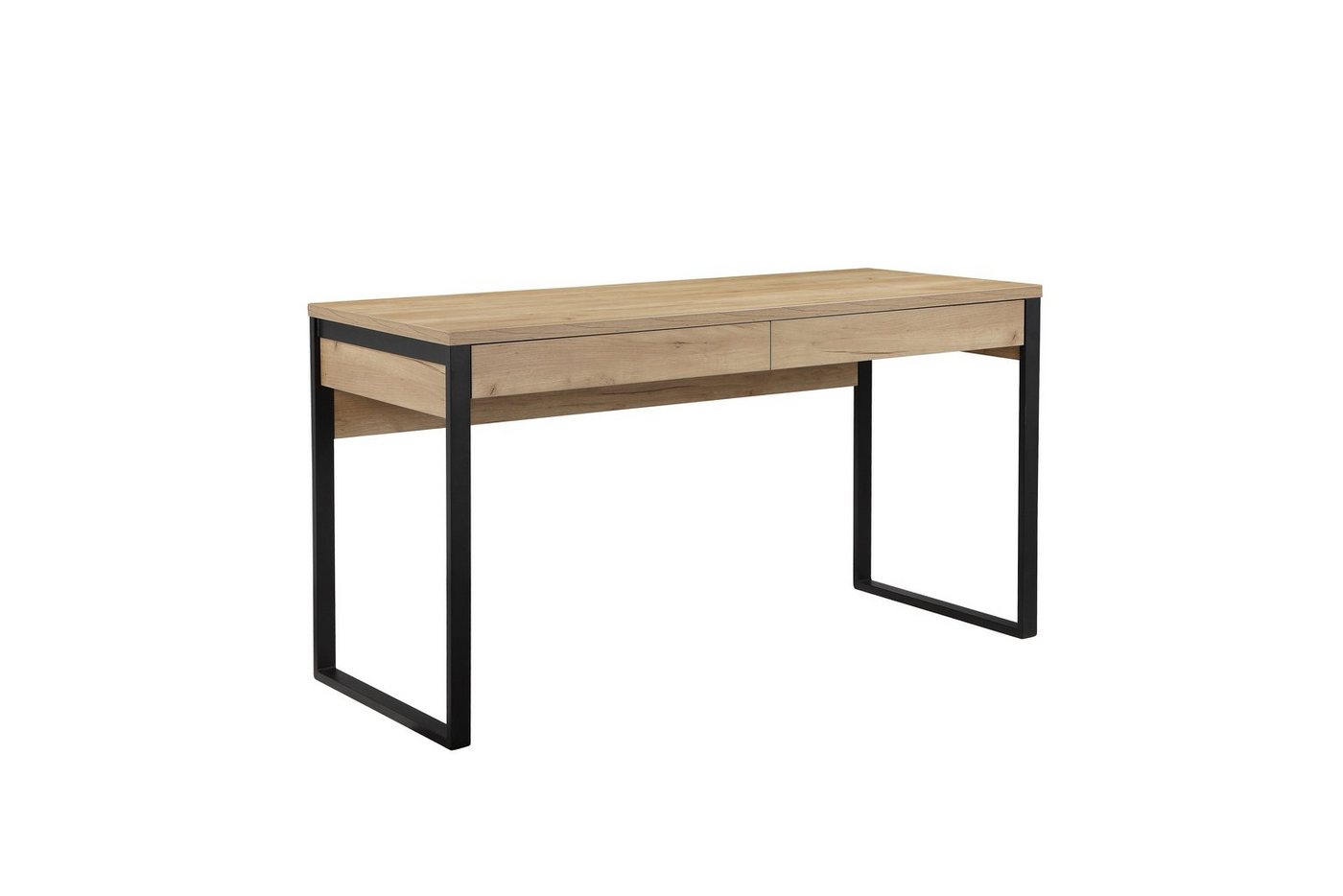 OTTO home Schreibtisch Moid, Computertisch im modernen Design, Breite 120/140/160 cm, mit Metallbeinen & Schublade – Bild 3 von 5