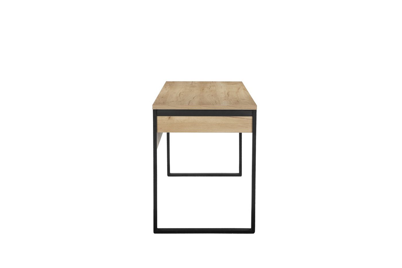 OTTO home Schreibtisch Moid, Computertisch im modernen Design, Breite 120/140/160 cm, mit Metallbeinen & Schublade – Bild 5 von 5