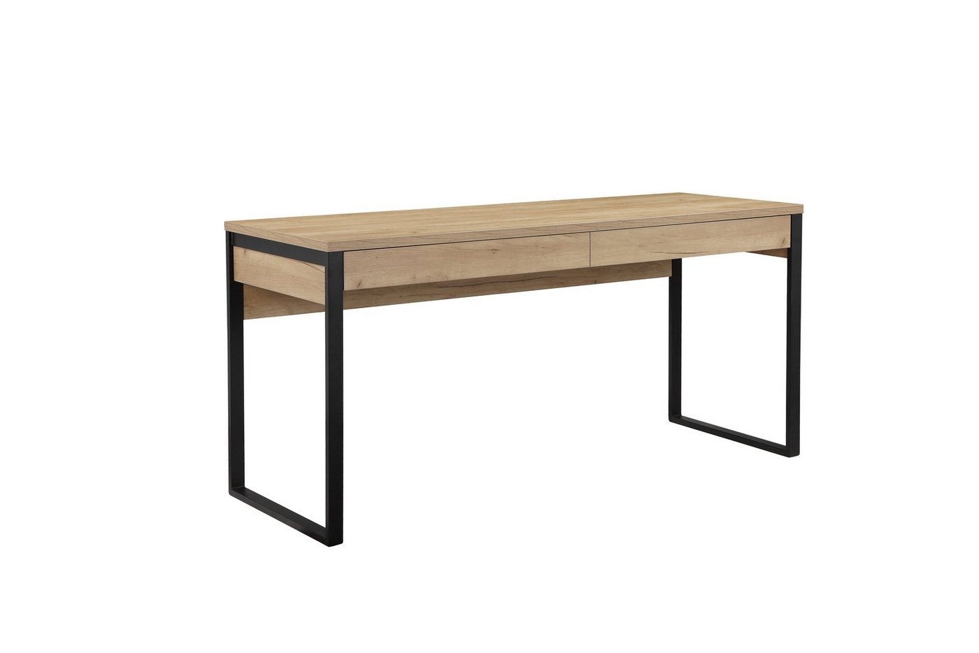 OTTO home Schreibtisch Moid, Computertisch im modernen Design, Breite 120/140/160 cm, mit Metallbeinen & Schublade – Bild 3 von 5