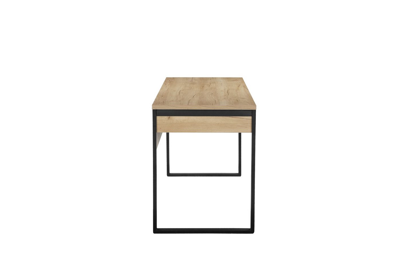 OTTO home Schreibtisch Moid, Computertisch im modernen Design, Breite 120/140/160 cm, mit Metallbeinen & Schublade – Bild 5 von 5