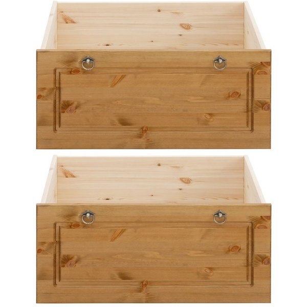 OTTO home Schubkasten Tessin (Set, 2 St), Bettschubladen auf Rollen, passend für das OTTO HOME Bett Tessin
