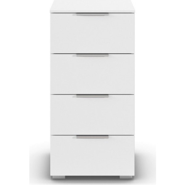 OTTO home Schubkastenkommode Highboard Sideboard Schubladenkommode Kommode Schlafzimmer ASTANA (Breite 40 cm / Höhe 81 cm), mit 4 geräumigen Schubladen, Kanteng