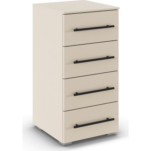 OTTO home Schubkastenkommode Kommode Sideboard Schubladenkommode Schlafzimmerkommode AVOLA (Breite 40 cm inkl. SOFT-CLOSE-FUNKTION mit Dekorfront), mit 4 geräum
