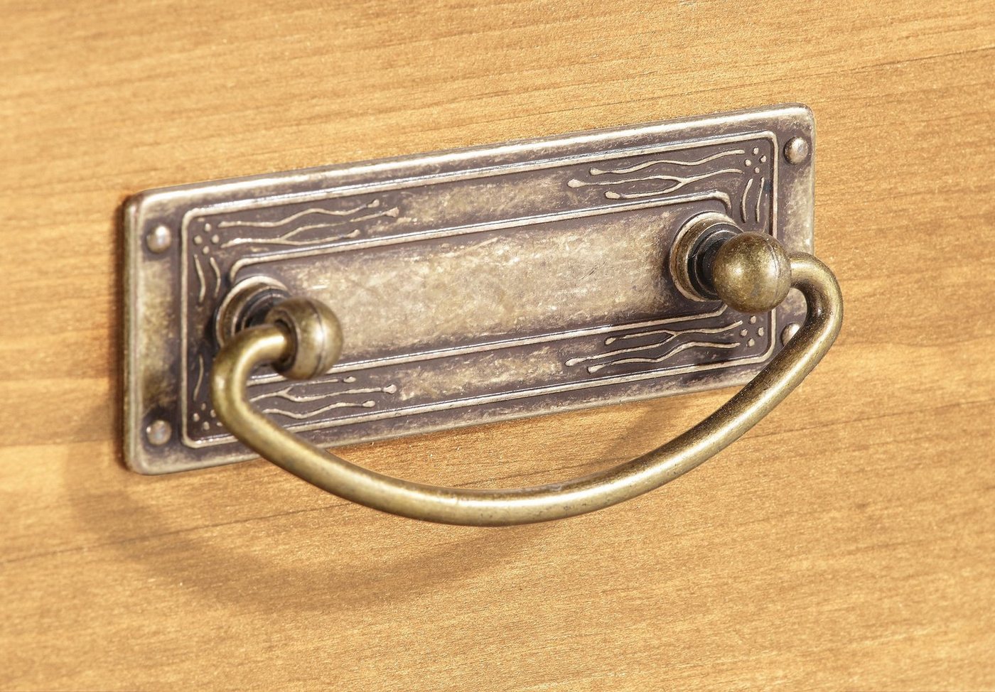 OTTO home Schubkastenkommode Madrid, aus massiver Kiefer mit 5 Schubladen, 90cm breit – Bild 4 von 5
