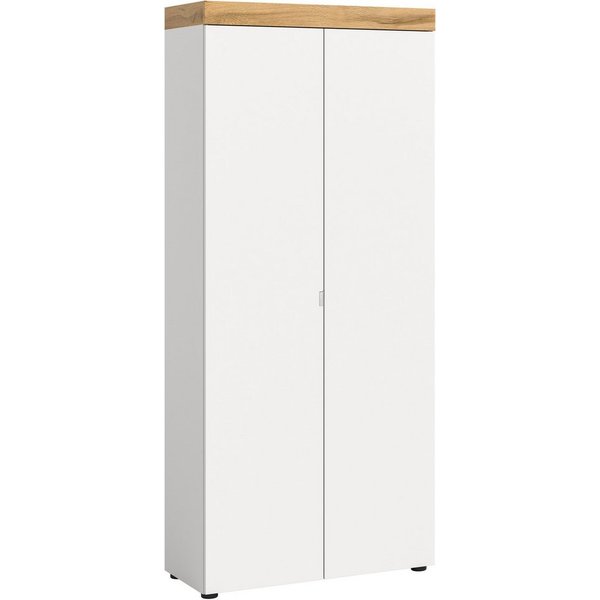 OTTO home Schuhschrank MAMBO II, Höhe 179 cm, 2 Türen, 9 Einlegeböden (1-St., hängend oder stehend montierbar) Schuhschrank, Schuhkommode, Flur, Diele