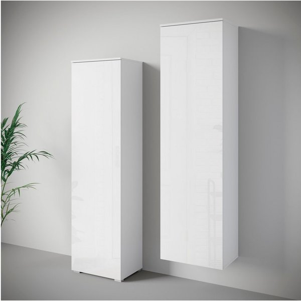 OTTO home Schuhschrank Paris, stehend oder hängend montierbar, Türanschlag wechselbar moderne Garderobenschrank Höhe 180cm, 6 geräumiger Fächer