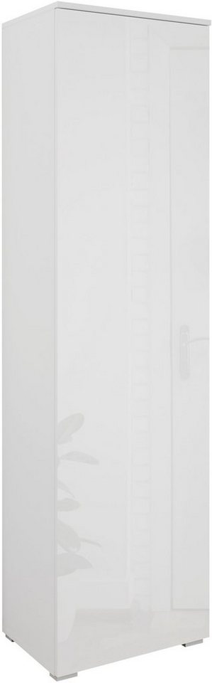 OTTO home Schuhschrank Paris, stehend oder hängend montierbar, Türanschlag wechselbar moderne Garderobenschrank Höhe 180cm, 6 geräumiger Fächer – Bild 2 von 5