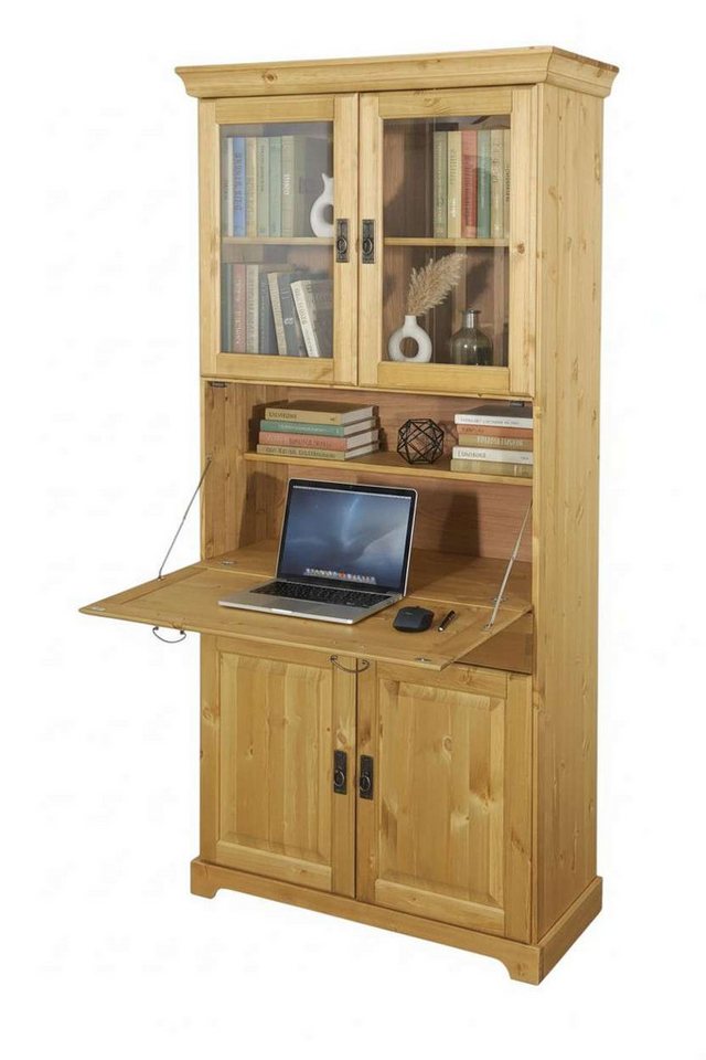 OTTO home Sekretär Rügen, aus massiver Kiefer, Breite 94 cm, made in EU – Bild 5 von 5