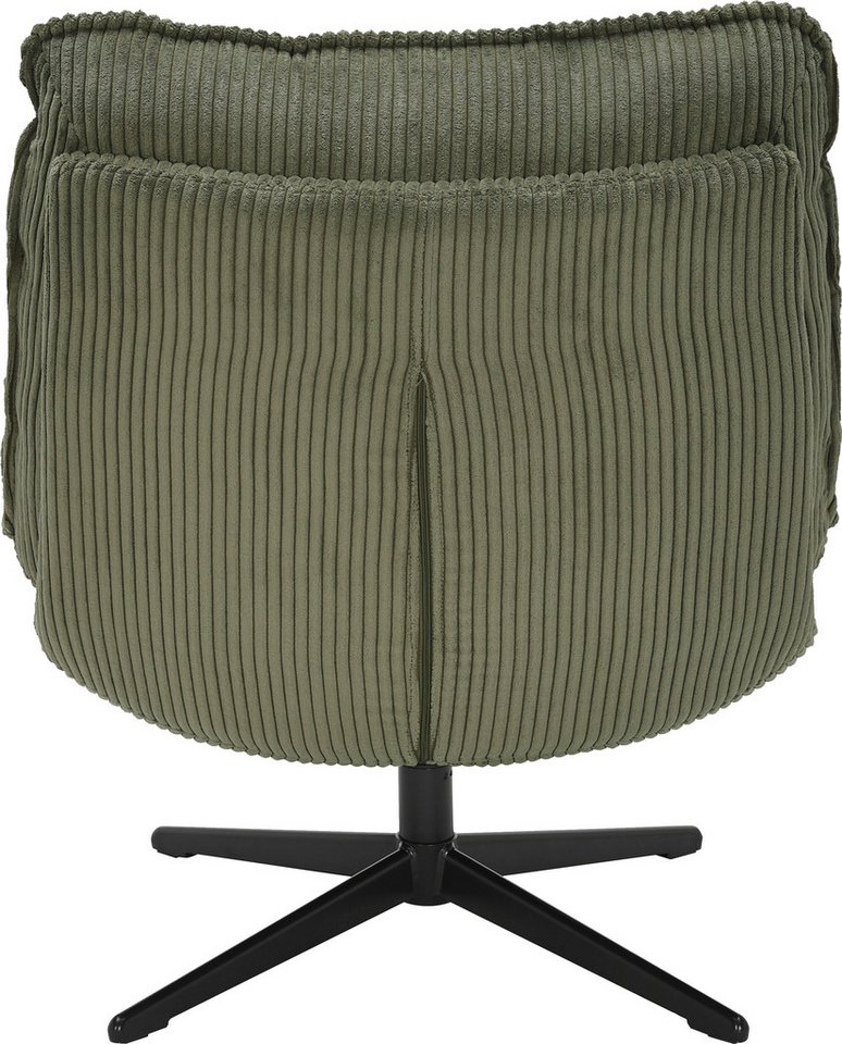 OTTO home Sessel AVAA, Loungesessel im softem Cord-Bezug, 360° Grad drehbar, Relax- und TV-Sessel – Bild 5 von 5