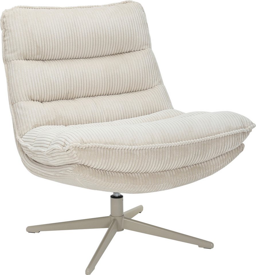 OTTO home Sessel AVAA, Loungesessel im softem Cord-Bezug, 360° Grad drehbar, Relax- und TV-Sessel – Bild 2 von 5
